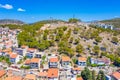 Aerial view of Saint John's fortress in Sibenik, Croatia Royalty Free Stock Photo