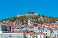 Aerial view of Saint John's fortress in Sibenik, Croatia Royalty Free Stock Photo