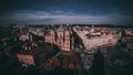 St Nicholas Church and Staromestske namesti in Prague, Czechia