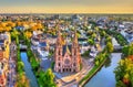 St. Paul Church in Strasbourg - Alsace, France Royalty Free Stock Photo