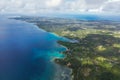 Aerial view of Sainte Marie island - Nosy Boraha, Madagascar