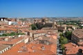 Aerial view of Salamanca Royalty Free Stock Photo