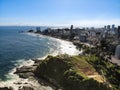 Aerial view of Salvador, Bahia in Brazil. Royalty Free Stock Photo