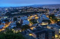 Aerial view of San Francisco cityscape Royalty Free Stock Photo