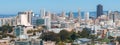 Aerial view of the San Francisco downtown. Royalty Free Stock Photo