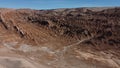 Aerial view of San Pedro de Atacama in Chile.  Drone Royalty Free Stock Photo