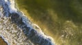 Aerial View Sandbridge Beach Ocean Surf Outer Banks North Carolina