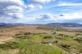 Aerial view of the Sandfield area between Ardara and Portnoo in Donegal - Ireland.