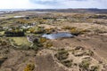 Aerial view of the Sandfield area between Ardara and Portnoo in Donegal - Ireland.