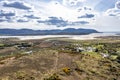 Aerial view of the Sandfield area between Ardara and Portnoo in Donegal - Ireland.