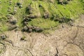 Aerial view of the Sandfield area between Ardara and Portnoo in Donegal - Ireland.