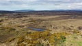 Aerial view of the Sandfield area between Ardara and Portnoo in Donegal - Ireland.