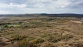 Aerial view of the Sandfield area and Kilclooney by Ardara in County Donegal - Ireland