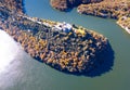 Aerial view of Sant Pere de Casserres