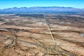 Catalina Mountains from above Interstate 10 Royalty Free Stock Photo