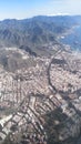 aerial view santa cruz de Tenerife city