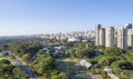 Aerial view of Sao Paulo city