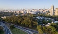 Aerial view of Sao Paulo city