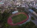 aerial view of Sarawak State Hockey Stadium