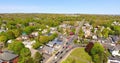 Saugus town aerial view, Massachusetts, USA