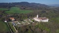 Aerial view of Schallaburg Castle, Austria