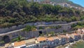 Aerial view of Scilla with Chianalea homes