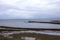 Aerial view, atlantic, clouds, oleron, atlantic ocean marsh, storm, duck, lighthouse Royalty Free Stock Photo