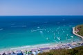 Aerial view with Seascape of Koh Larn island