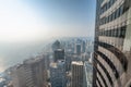 Aerial view of Seattle. City skyscrapers on a beautiful sunny day Royalty Free Stock Photo