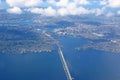 Aerial view of Seattle, USA Royalty Free Stock Photo