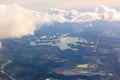 Aerial view of Seattle, USA Royalty Free Stock Photo