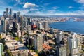 Aerial view of Seattle, USA Royalty Free Stock Photo