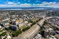 Aerial view of Seattle, USA Royalty Free Stock Photo