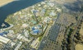 Aerial view of Seaworld, San Diego Royalty Free Stock Photo