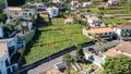 Aerial view of Seixal coastline in Madeira, Portugal Royalty Free Stock Photo