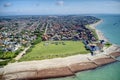 Aerial view of Selsey Bill looking north