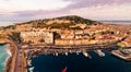 Aerial View Of Sete, France Royalty Free Stock Photo