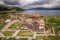 Aerial view of the Armenia landmarks Royalty Free Stock Photo