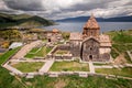 Aerial view of the Armenia landmarks Royalty Free Stock Photo