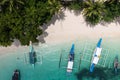 Aerial view of Seven Commandos Beach