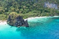 Aerial view of Seven Commandos Beach