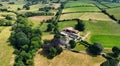 Aerial view of Sheepbridge House Newry County Down Northern Ireland