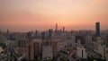 Aerial view of Shenzhen special economic zone