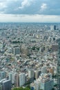 Aerial view of Shinjuku district from Tokyo Government Building