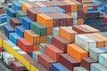 Containers Stack Cargo