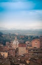 Aerial view siena Royalty Free Stock Photo