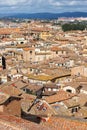 Aerial view of Siena, a medieval town in Tuscany, Italy