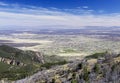 An Aerial View of Sierra Vista, Arizona, from Carr Canyon Royalty Free Stock Photo