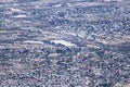 An Aerial View of Sierra Vista, Arizona, from Carr Canyon Royalty Free Stock Photo