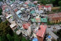 Aerial View of Gangtok,capital city of Sikkim